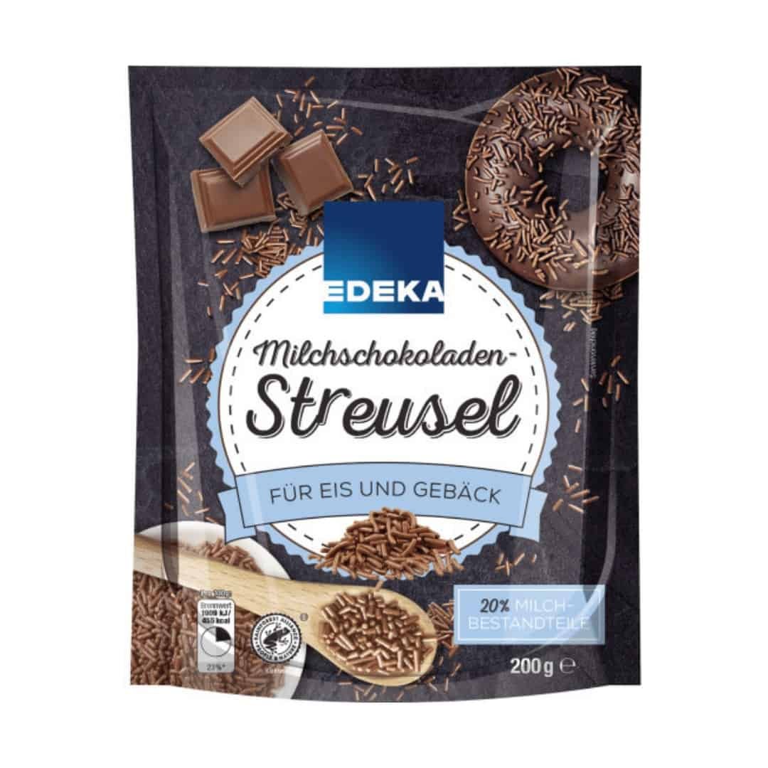 Edeka Milchschokoladen-Streusel 200g