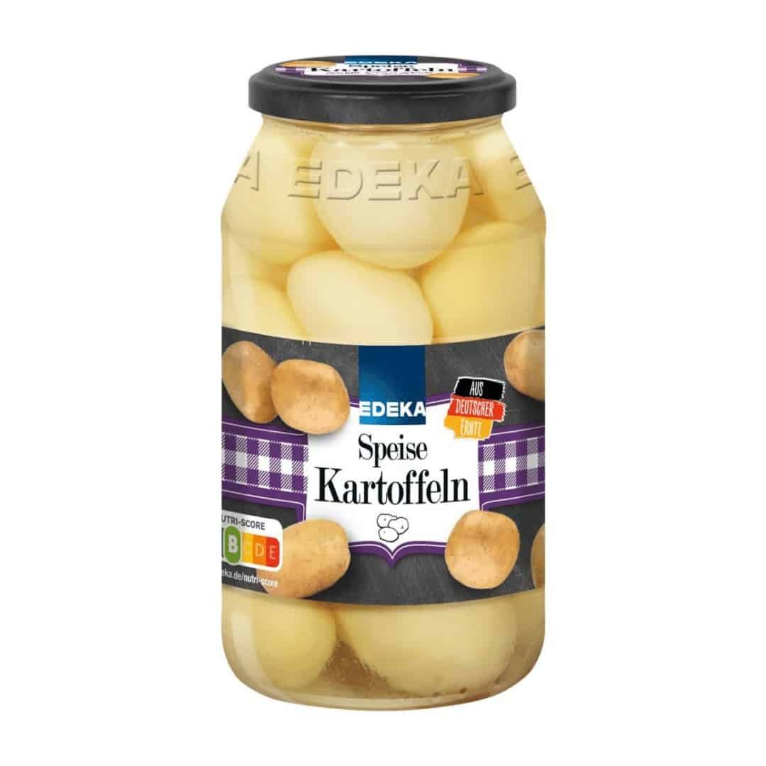 Edeka Speisekartoffeln im Glas 680g