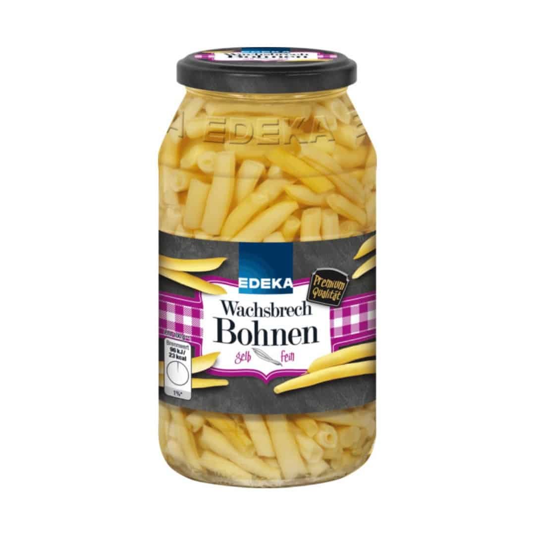 Edeka Wachsbrech Bohnen 660g