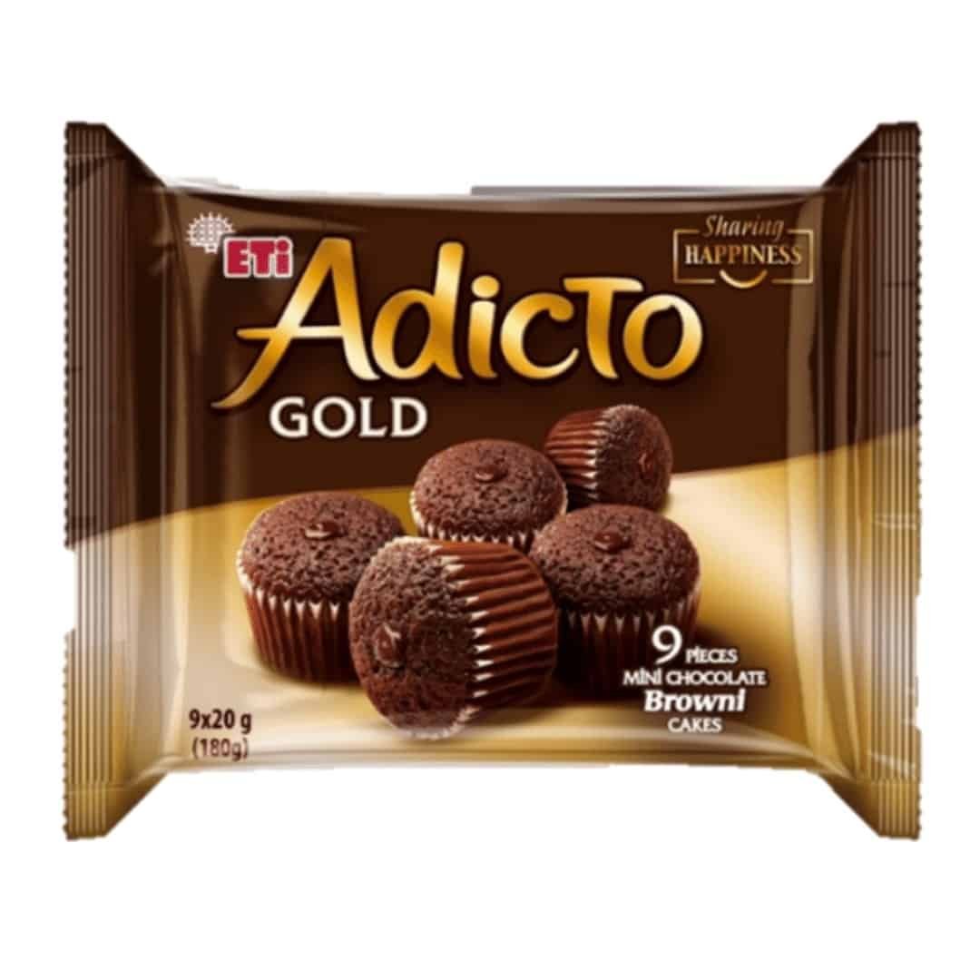 Eti Adicto Mini Çikolatalı Browni Kek 180gr