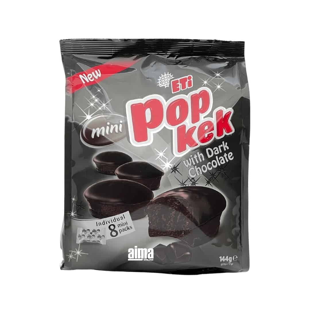 Eti Pop Kek Bitter Çikolatalı Mini Kek 144gr