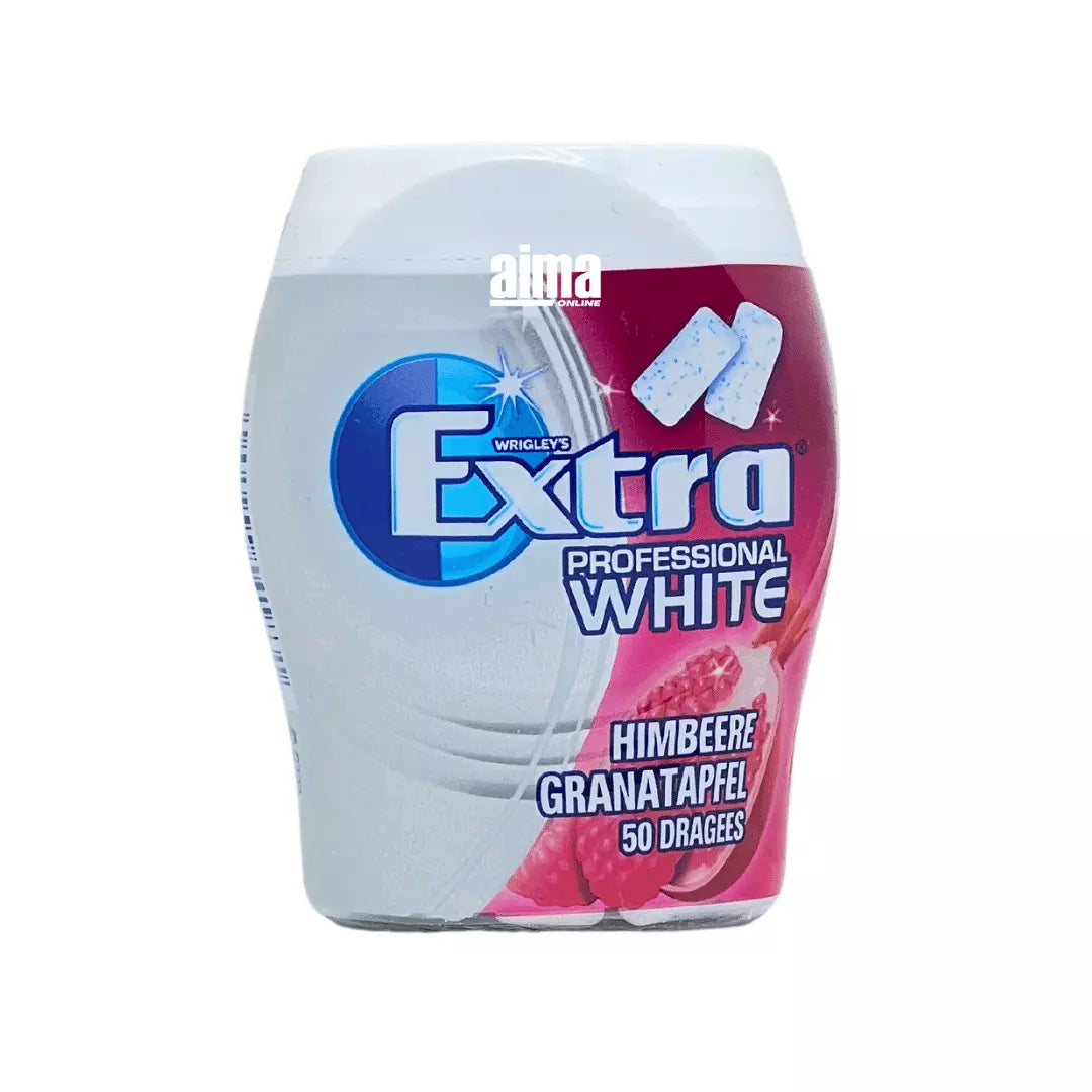 Wrigley's Extra Professional White Himbeere Granatapfel 50 Dragees