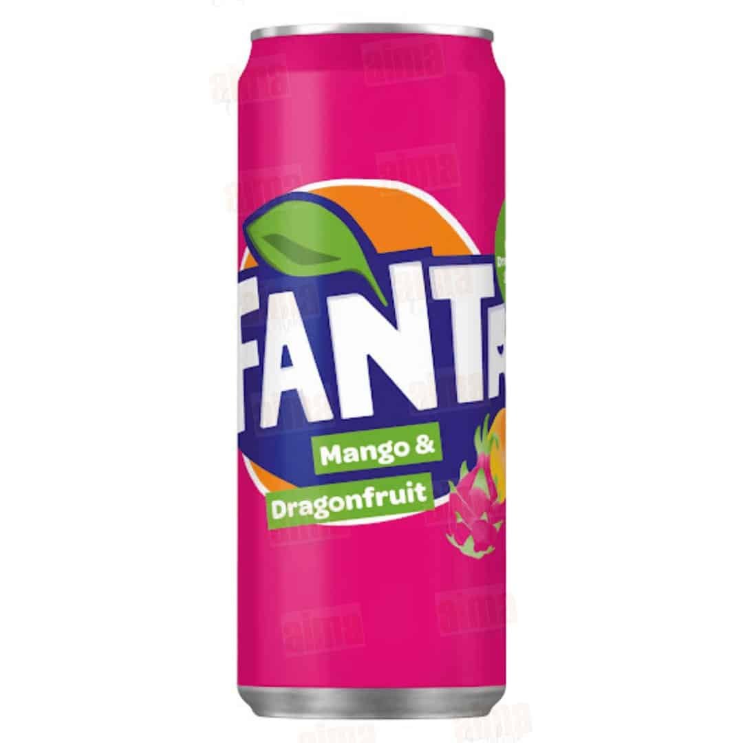 Fanta Mango ve Ejder Meyvesi 330ml