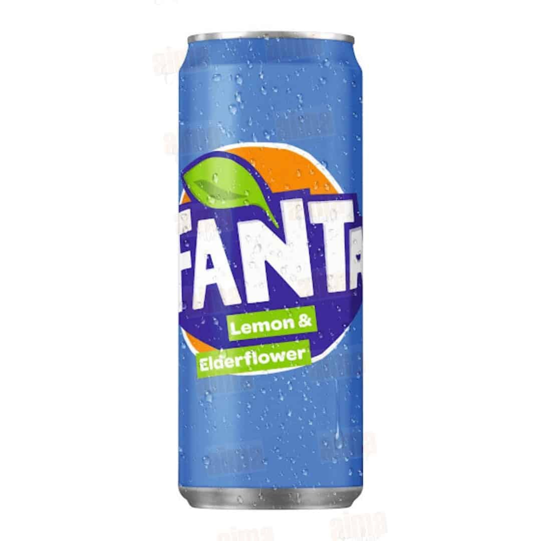 Fanta Limon &amp; Mürver Çiçeği 330ml