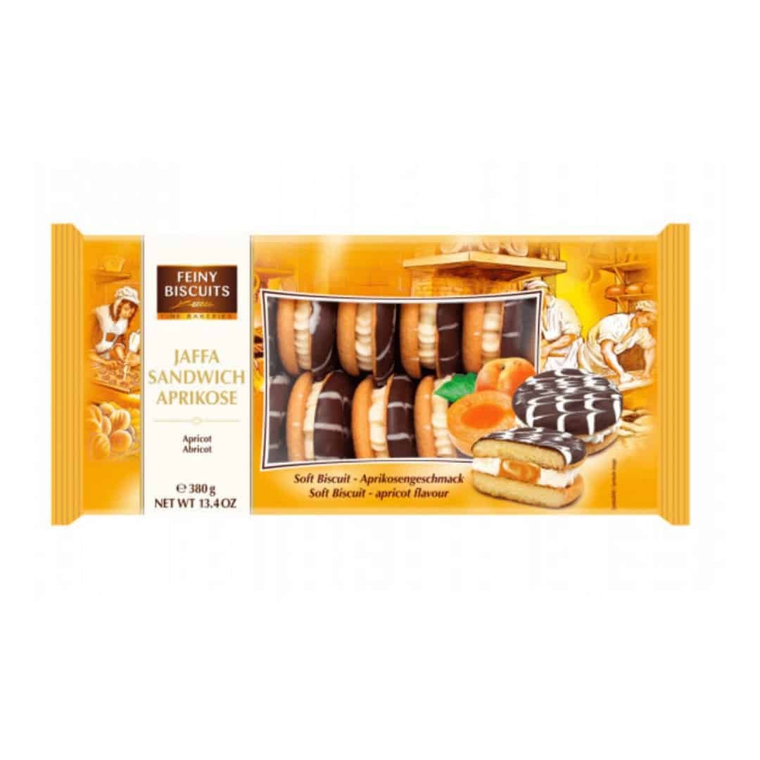 Feiny Biscuits Jaffa Sandviç Kayısı 380g