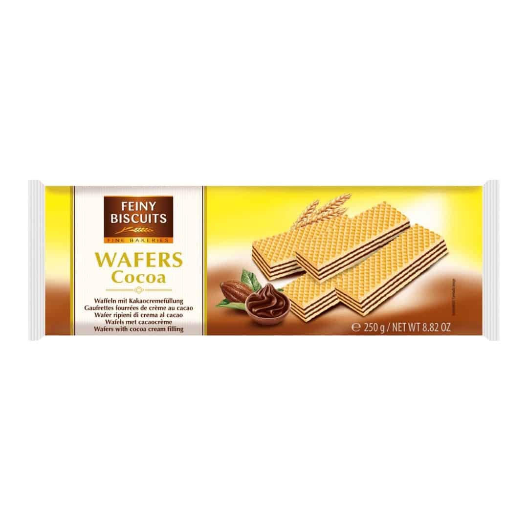 Feiny Biscuits Waffeln mit Kakaocremefüllung 250g