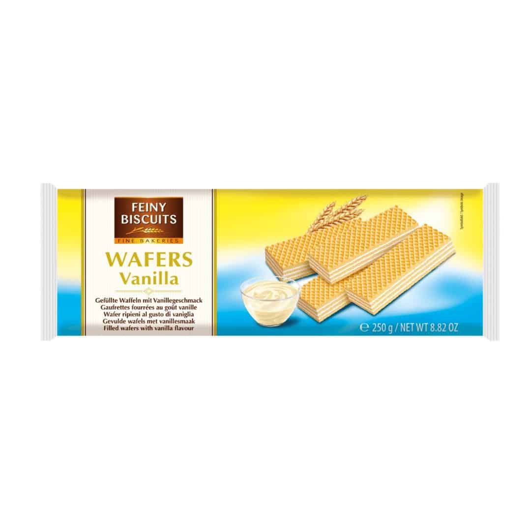 Feiny Biscuits Vanilya aromalı dolgulu waffle 250g