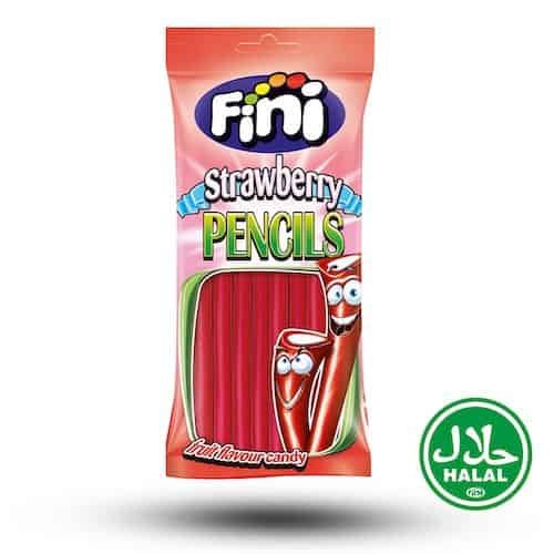 Fini Strawberry Pencils 75g