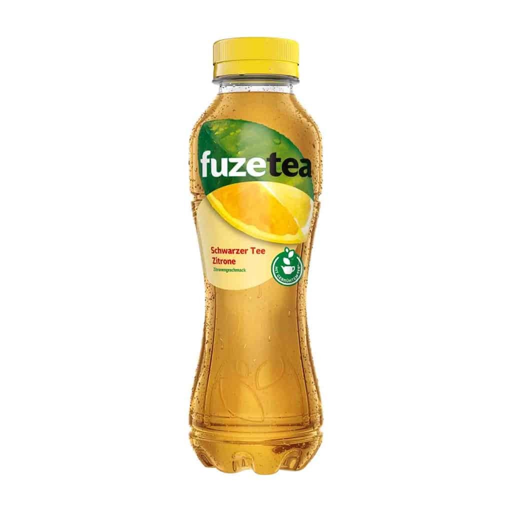 Fuze Tea Schwarzer Tee Zitrone 400ml