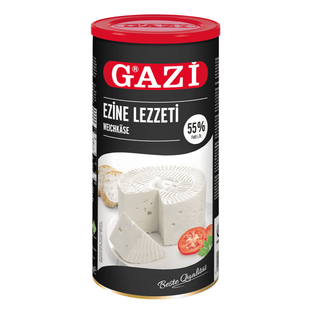 Gazi yumuşak peyniri Ezine Lezzeti %55 yağlı 800gr