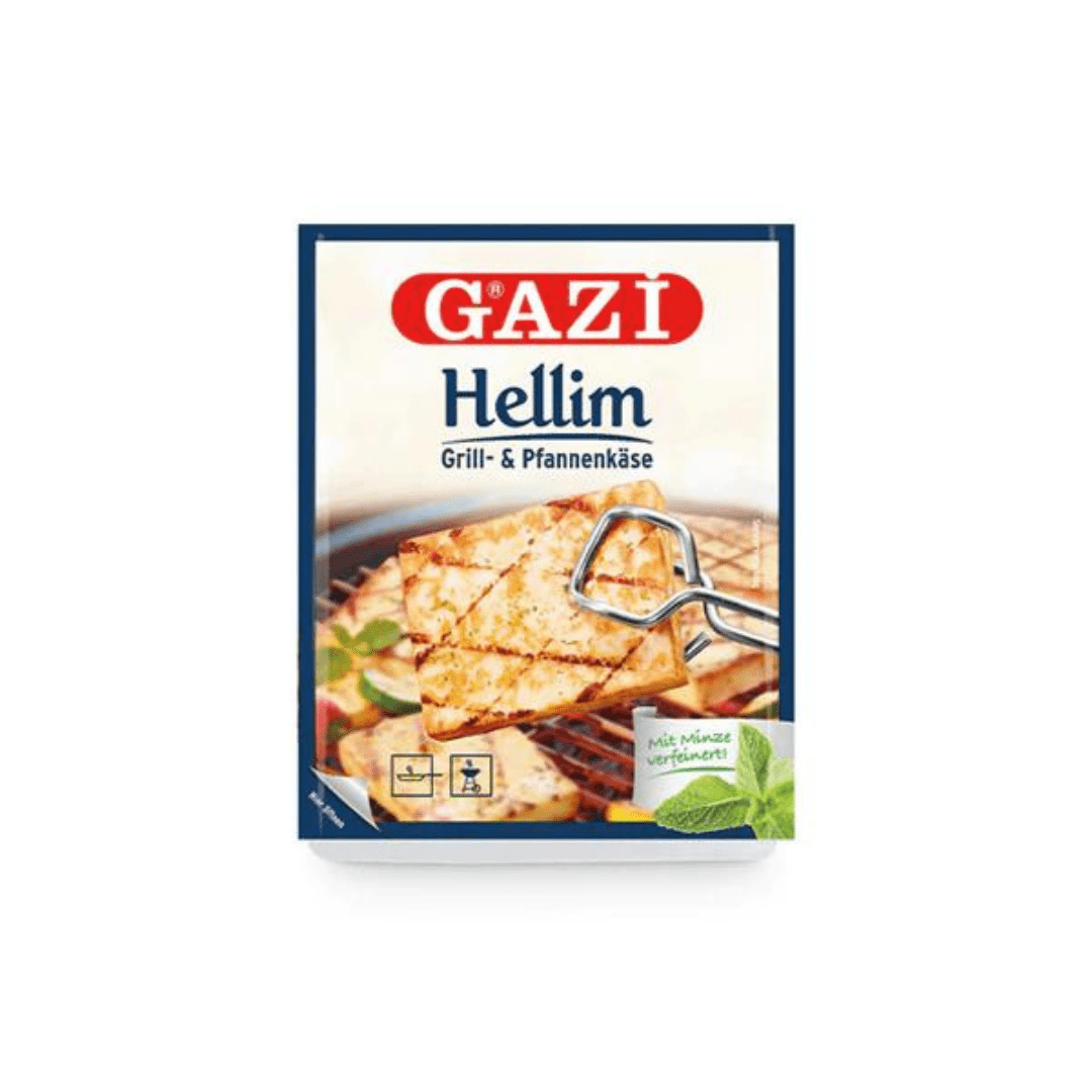 Gazi Hellim ızgara ve tavada kızartılmış peynir 250gr