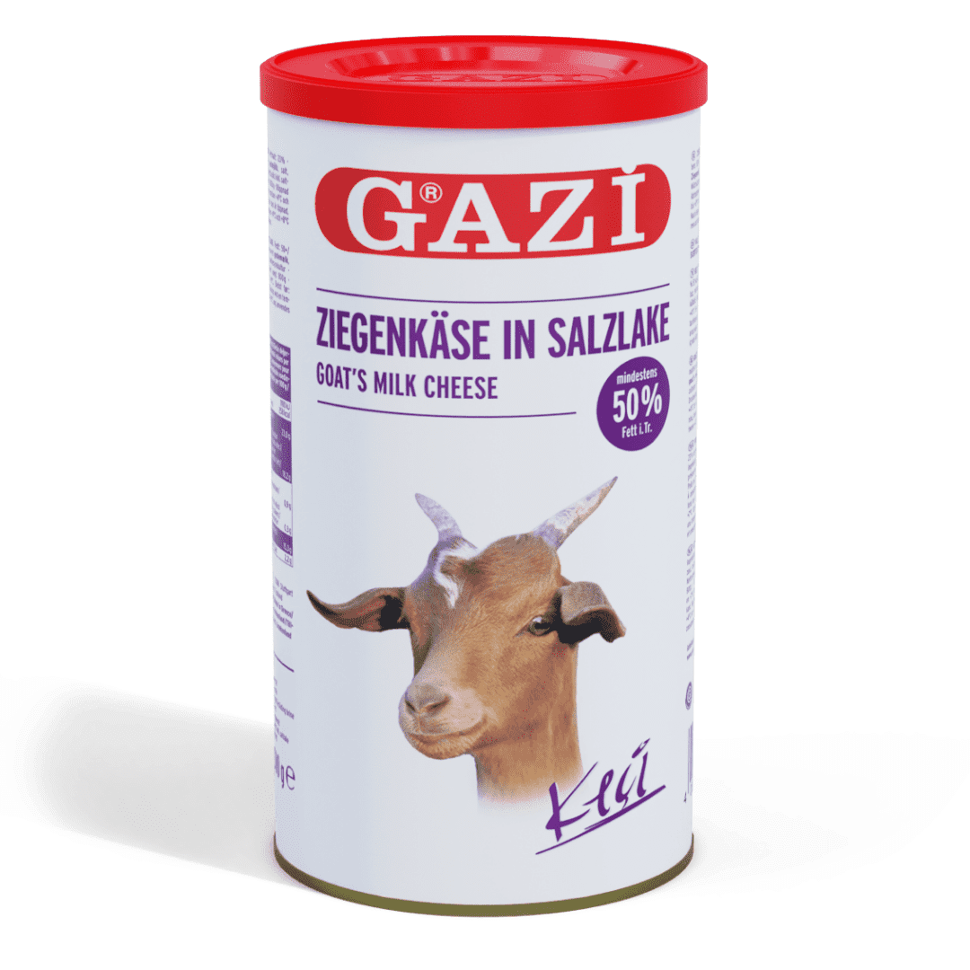 Gazi Ziegenkäse in Salzlake 50% Fett 800g