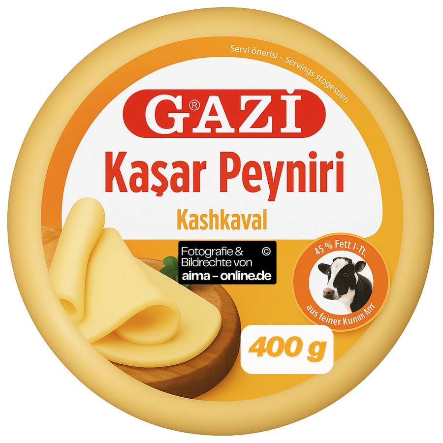Gazi Kasar Peyniri Kashkaval 400g