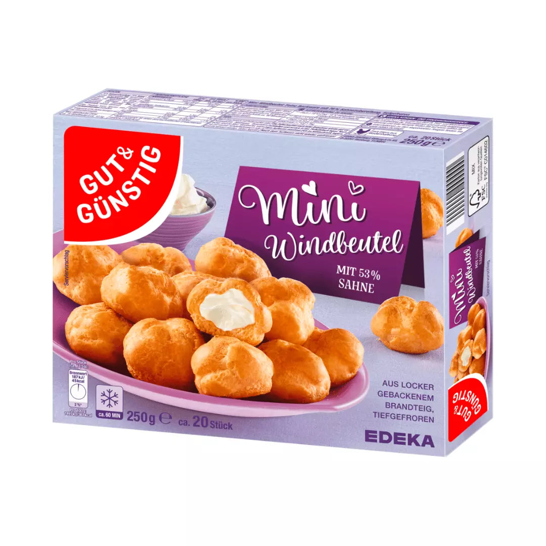 Gut & Günstig Mini-Windbeutel 250g