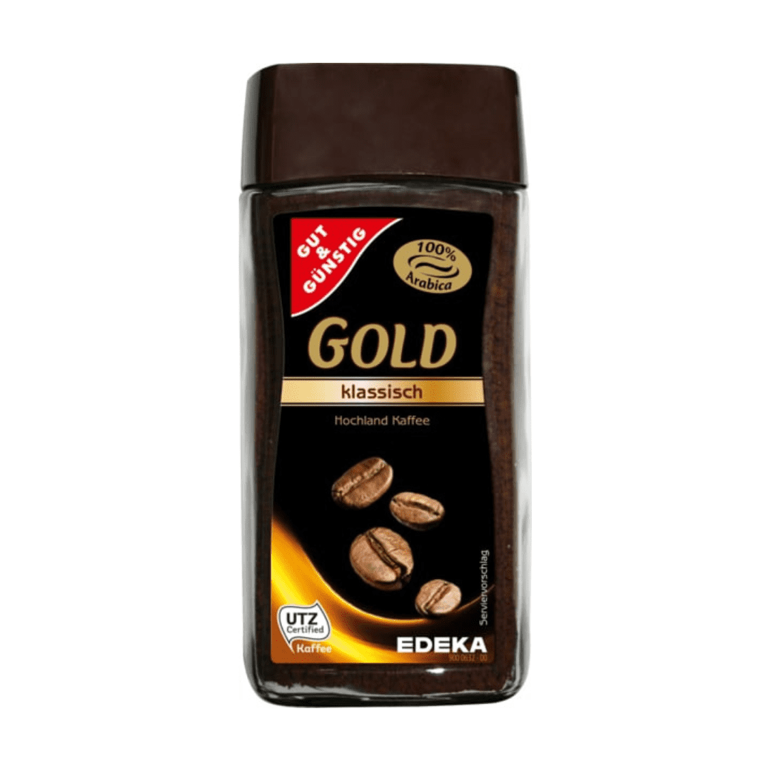 Gut & Günstig Gold klassisch löslicher Kaffee 100g