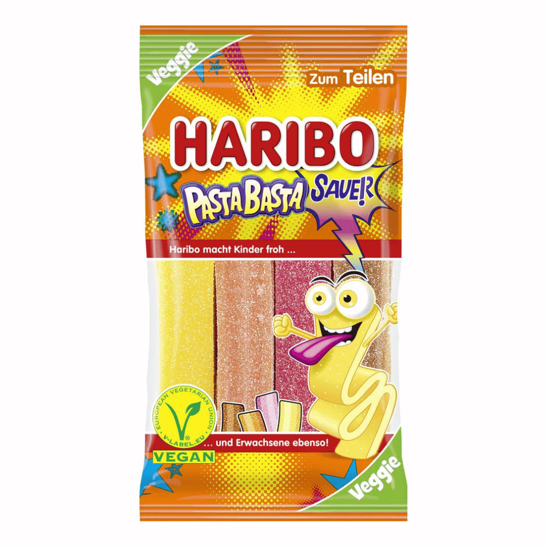 Haribo Basta Ekşi Makarna 160gr