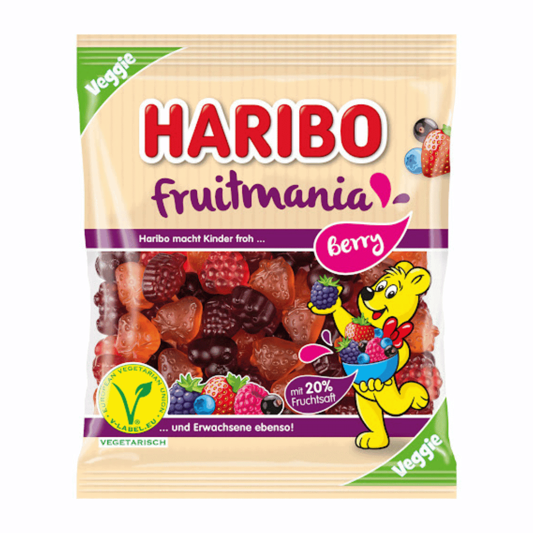 Haribo Fruitmania Berry 160g