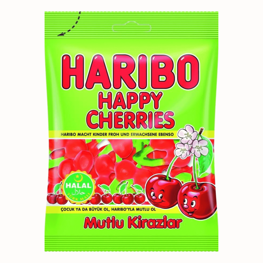 Haribo Mutlu Kiraz 100gr