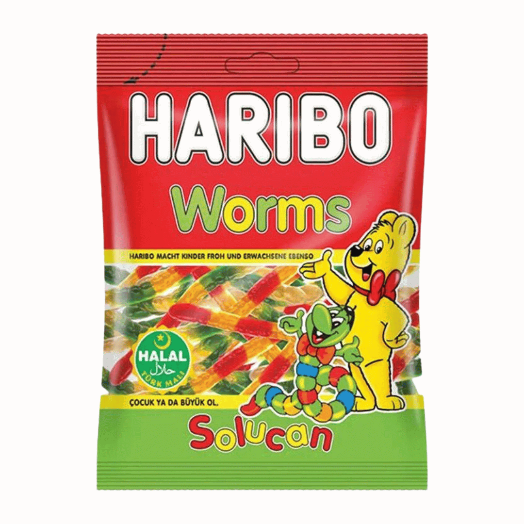 Haribo Worms 100gr