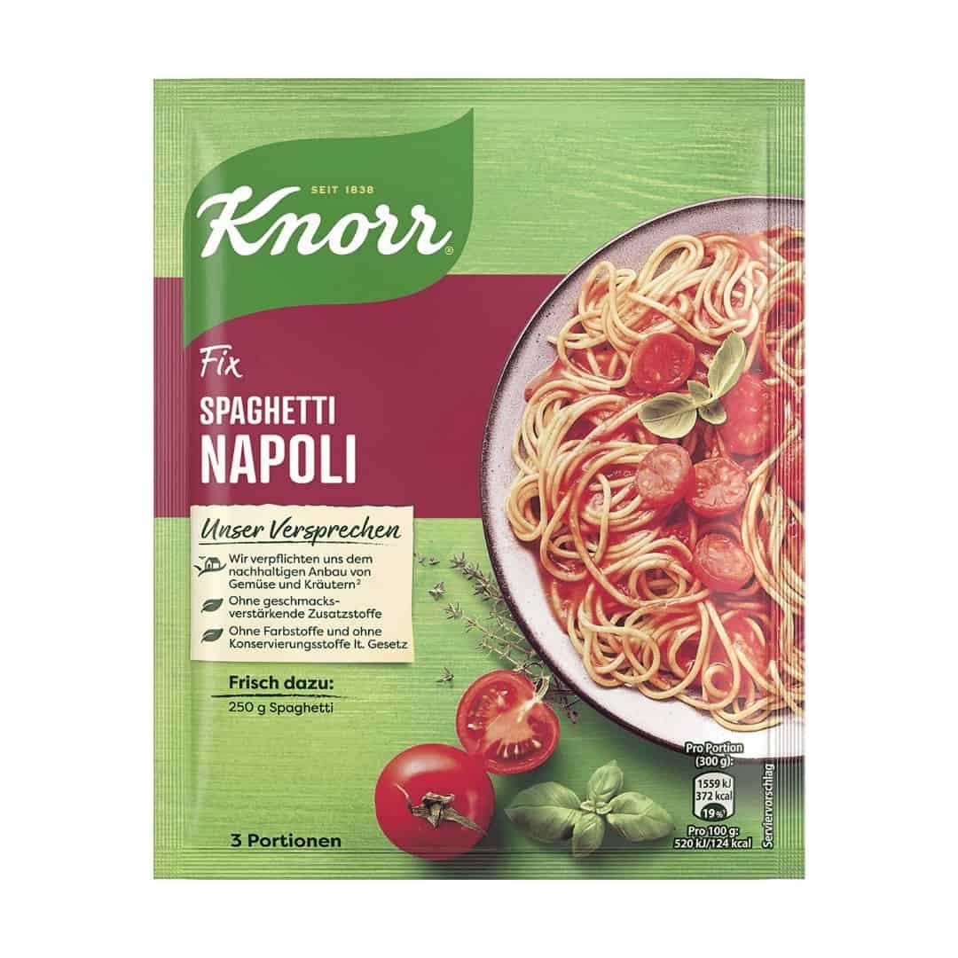 Knorr Fix Spagetti Napoli 39 gr