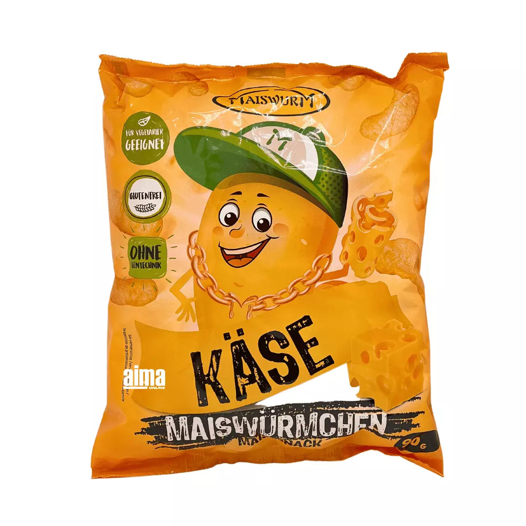 Maiswurm Maissnack Käse 90g