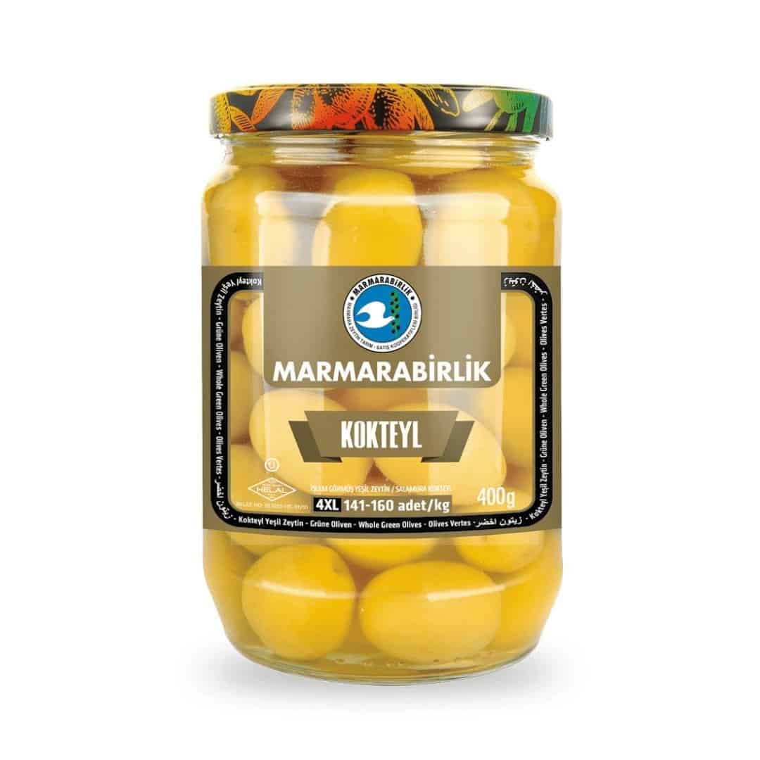 Marmarabirlik Kokteyl Yeşil Zeytin - Yeşil Zeytin 700gr