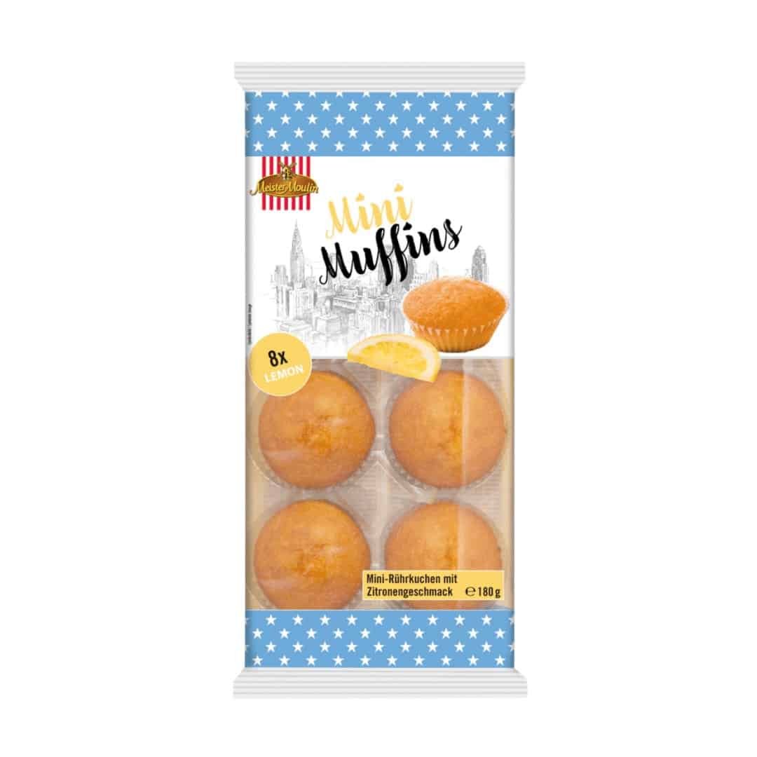 Meister Moulin Mini Muffin Limonlu 180g, 8 adet