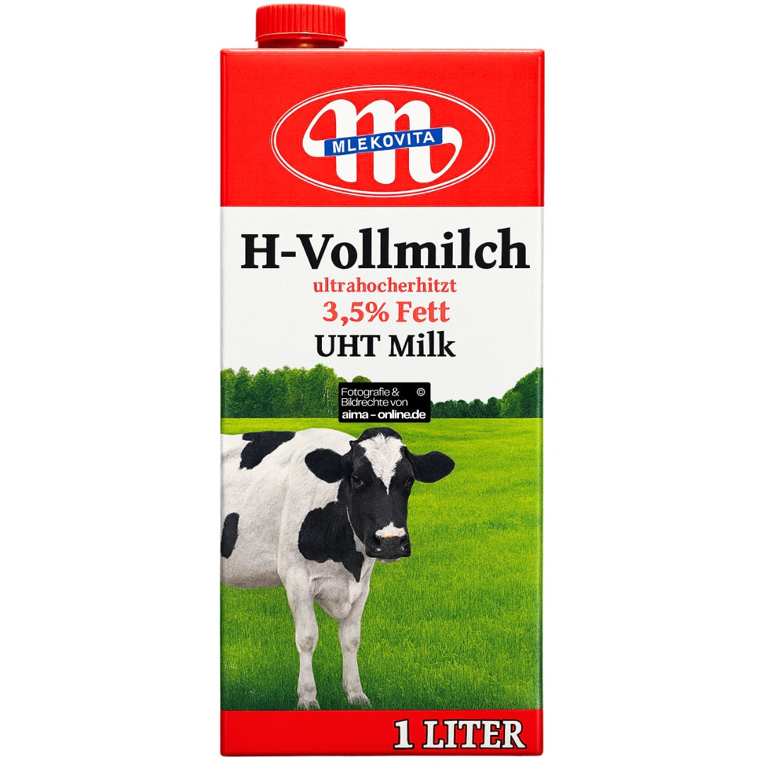 Mlekovita - H-Vollmilch 3,5 % Fett 1L