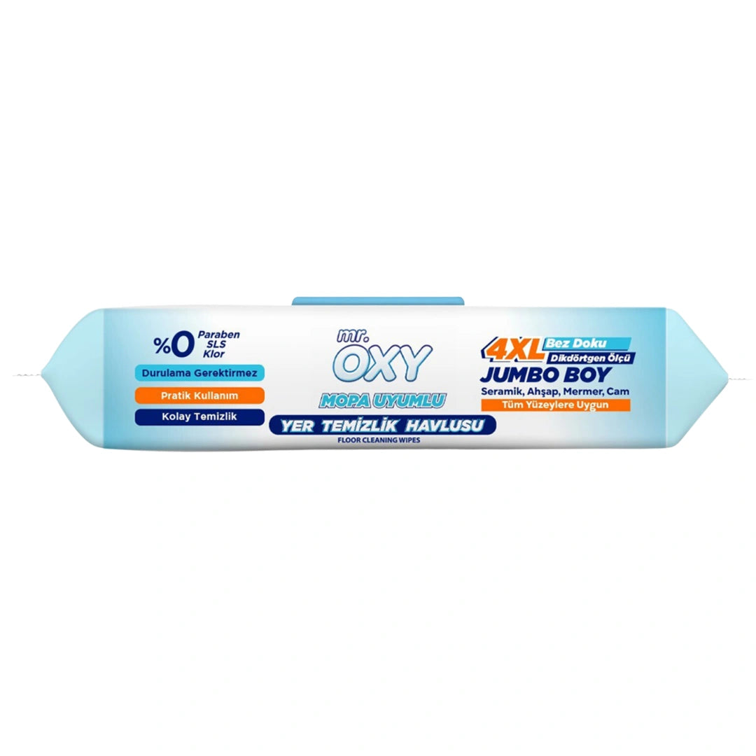Mr. Oxy - Feuchttücher für Bodenreinigung 50 Stück