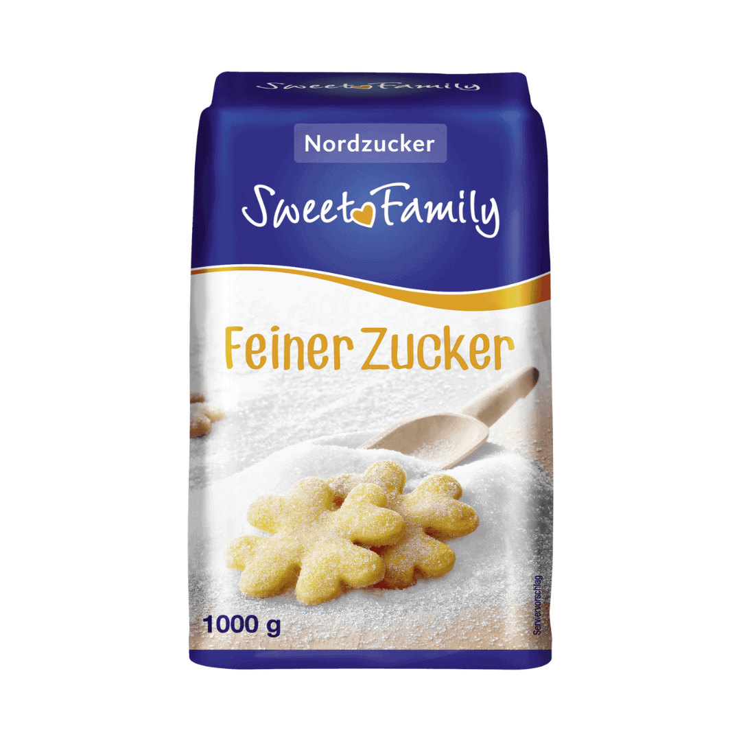 Nordzucker Sweet Family Feiner Zucker 1000g