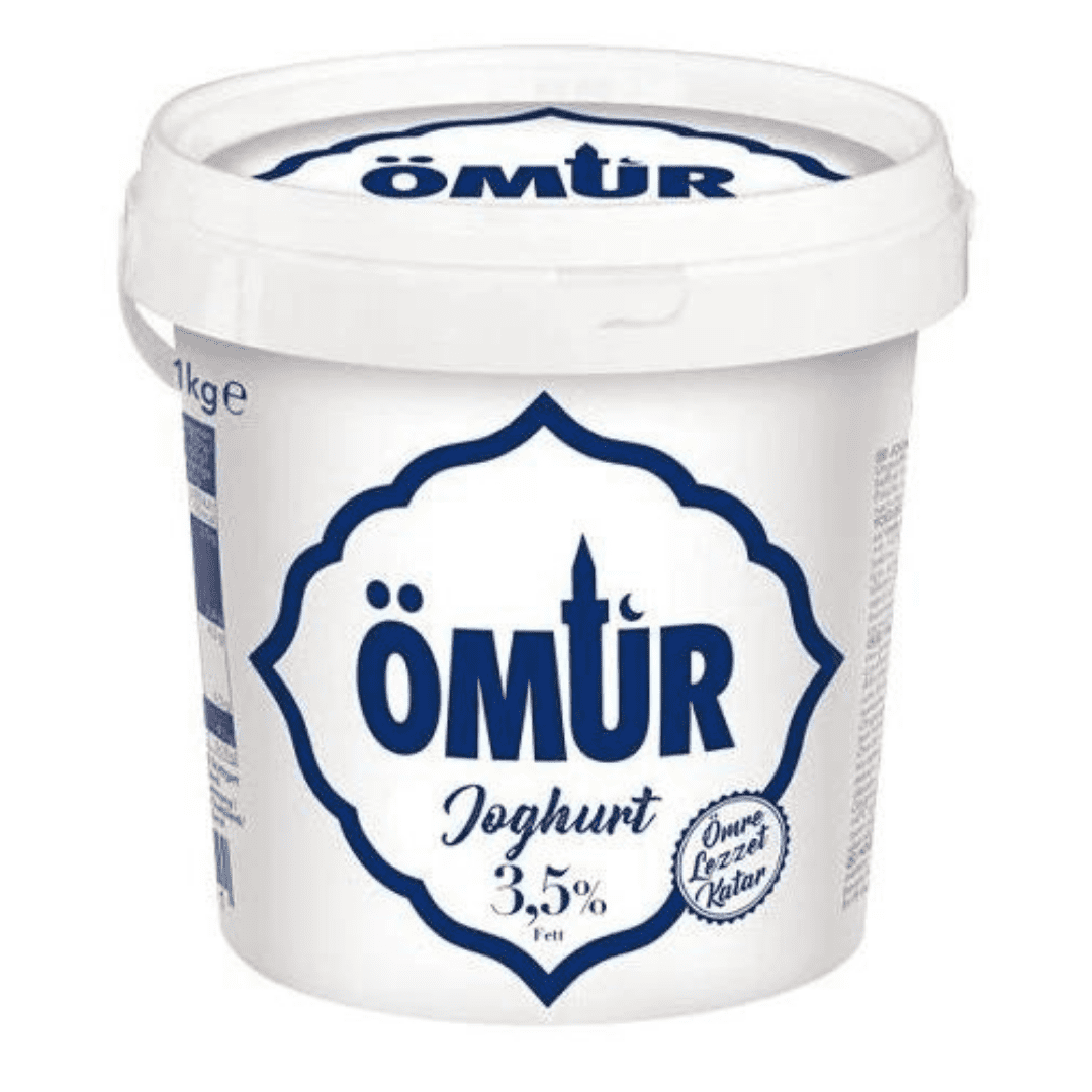 Ömür yoğurt 1kg %3,5 yağlı