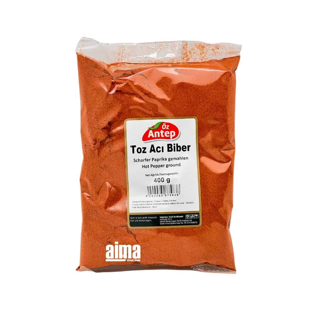 Öz Antep Toz Aci Biber - Paprika scharf, gemahlen 400g