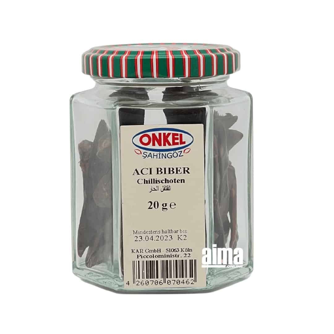 Şahingöz Amca Acı Biber - kırmızı biber 20gr