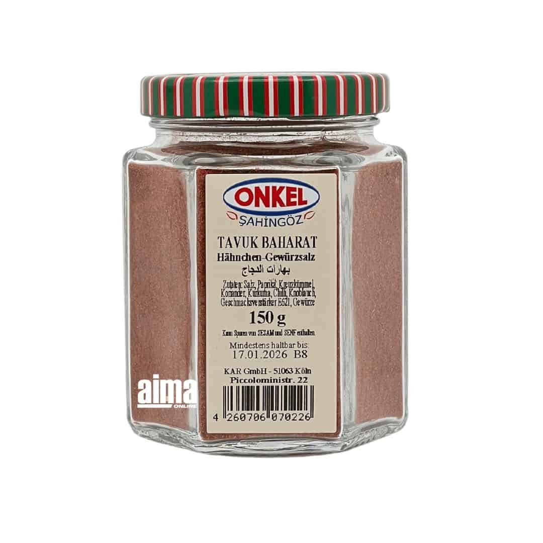 Onkel Sahingöz Hähnchen-Gewürzsalz 150g