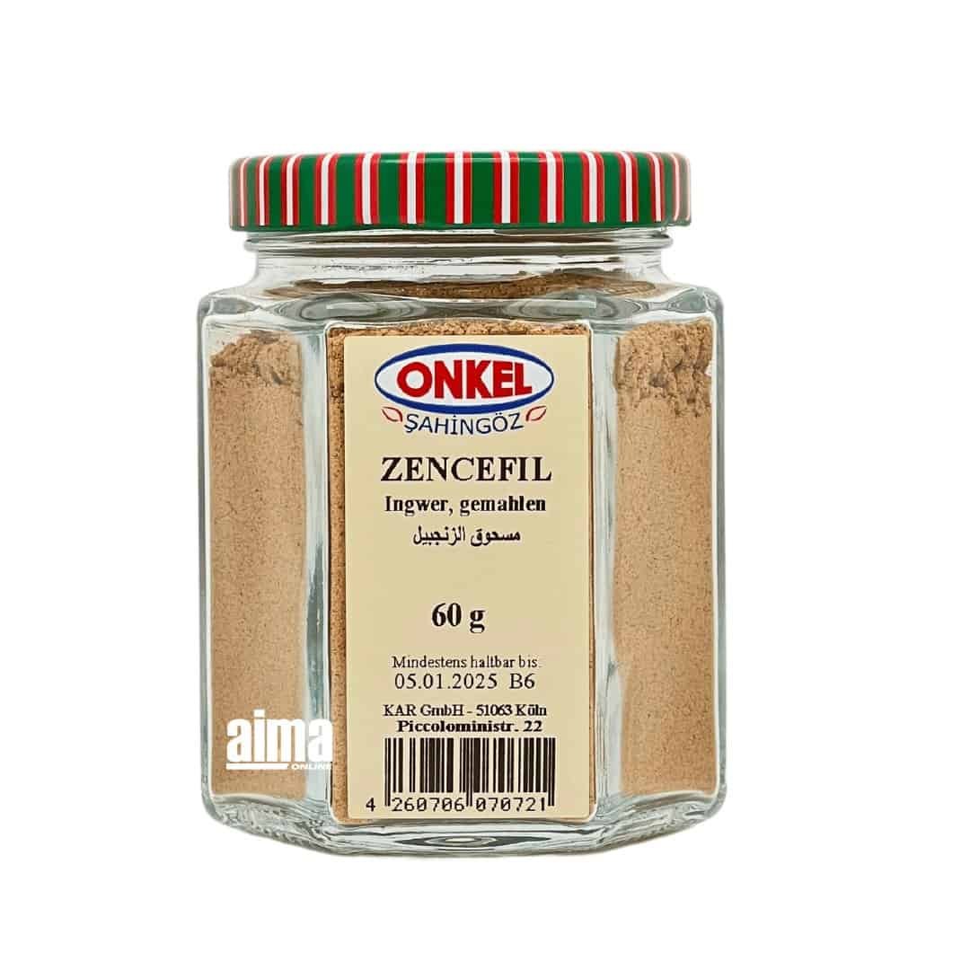 Şahingöz Zencefil Amca - Zencefil, öğütülmüş 60gr