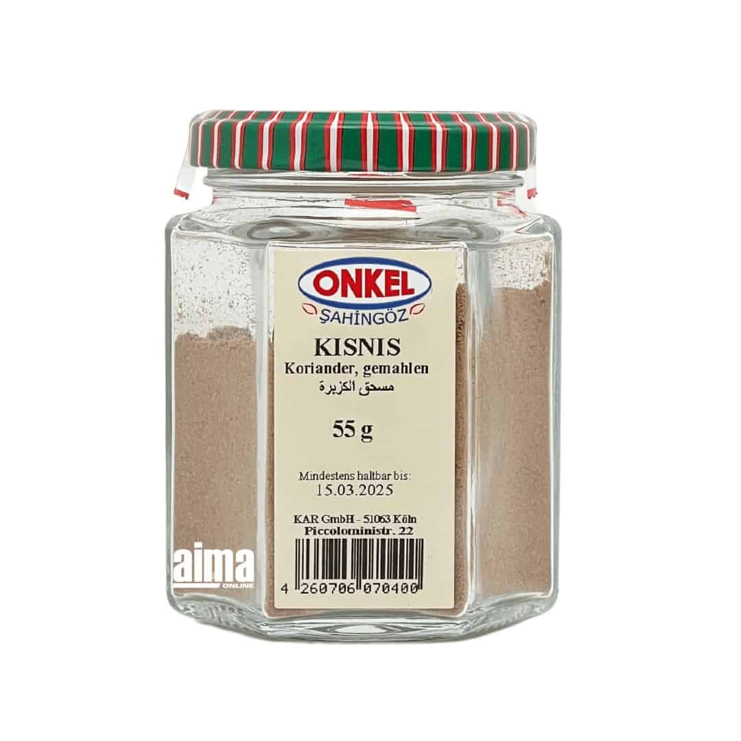 Şahingöz Kişnis Amca - kişniş, öğütülmüş 55gr