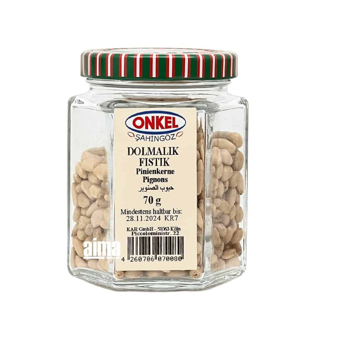 Şahingöz Amca Dolmalık Fıstık - Çam Fıstığı 70gr