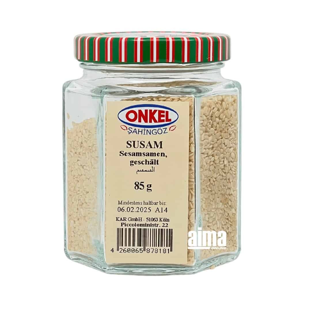 Şahingöz Susam Amca - soyulmuş susam 85gr