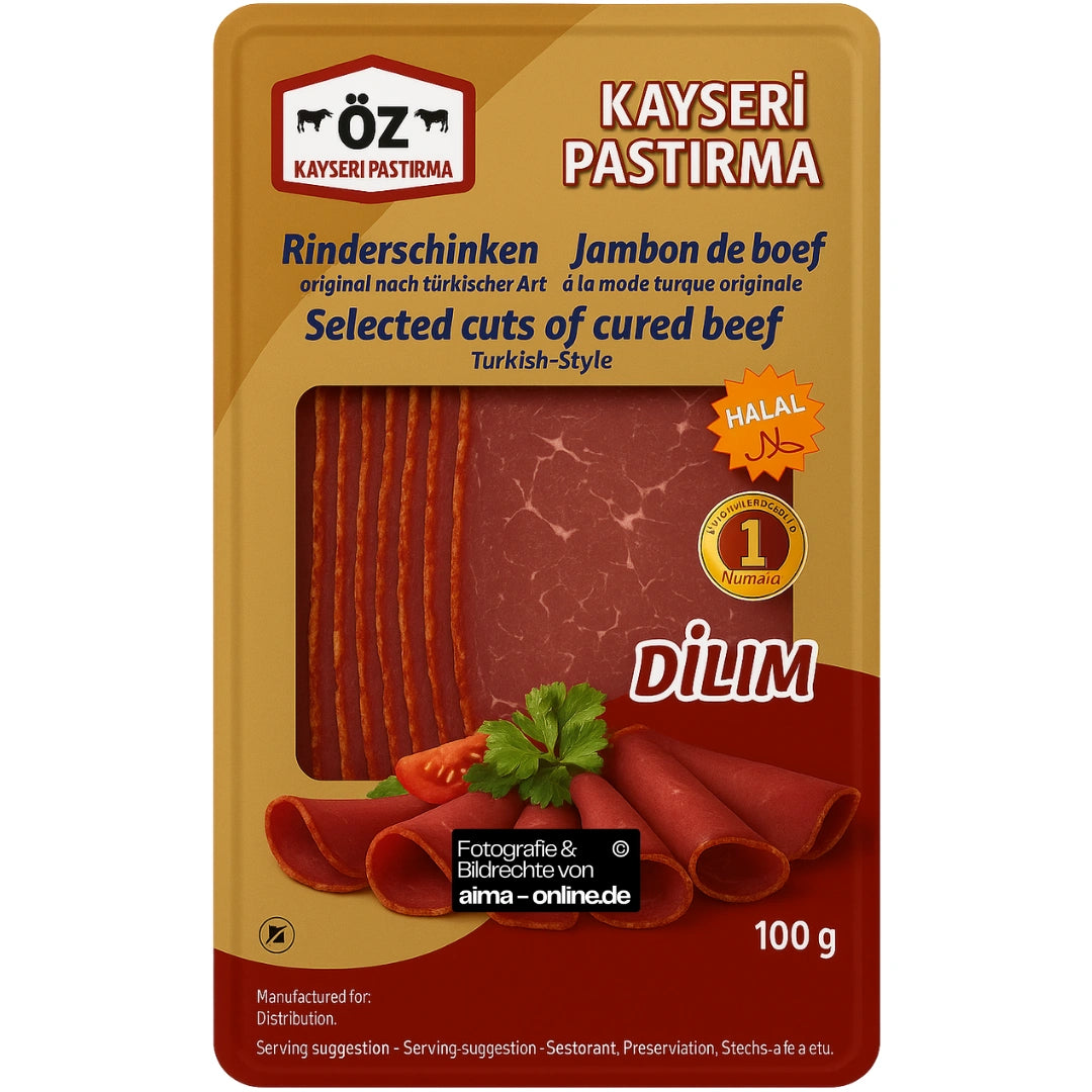 Öz Kayseri - Rinderschinken Original, Kayseri Pastirma 100g