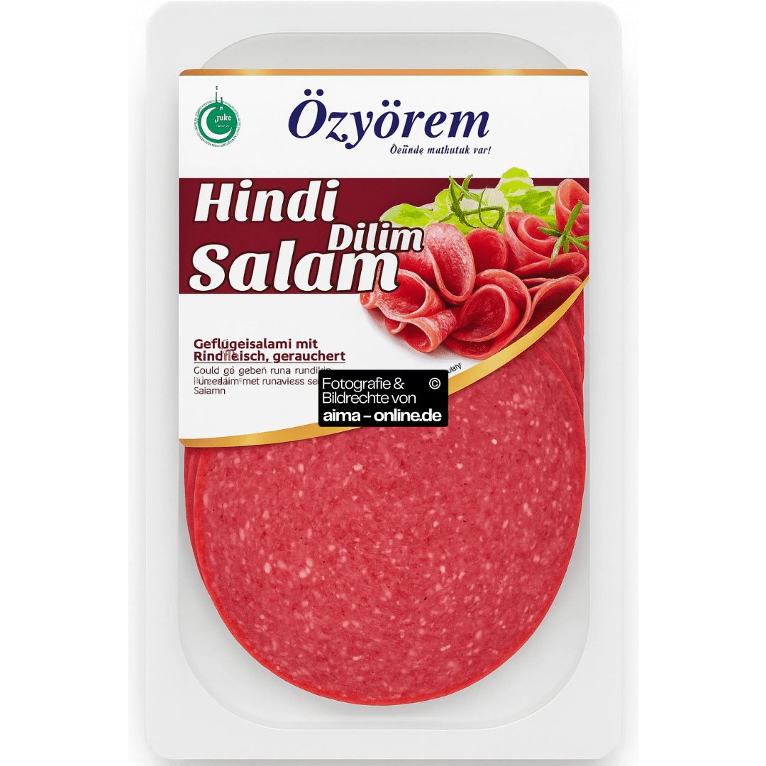 Özyörem - Geflügelsalami mit Rindfleisch, geräuchert 150g
