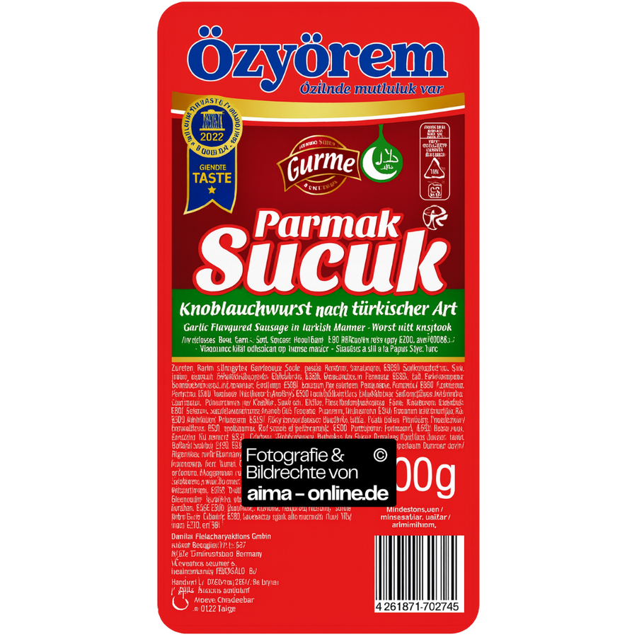 Özyörem Parmak Sucuk Knoblauchwurst 1000g