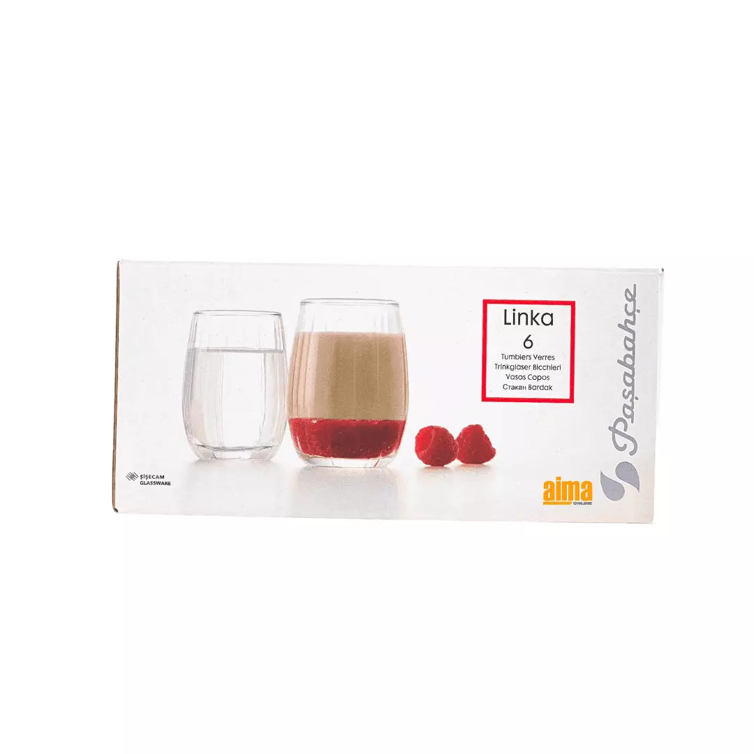 Paşabahçe Linka mocha su bardağı 115 ml 6'lı set