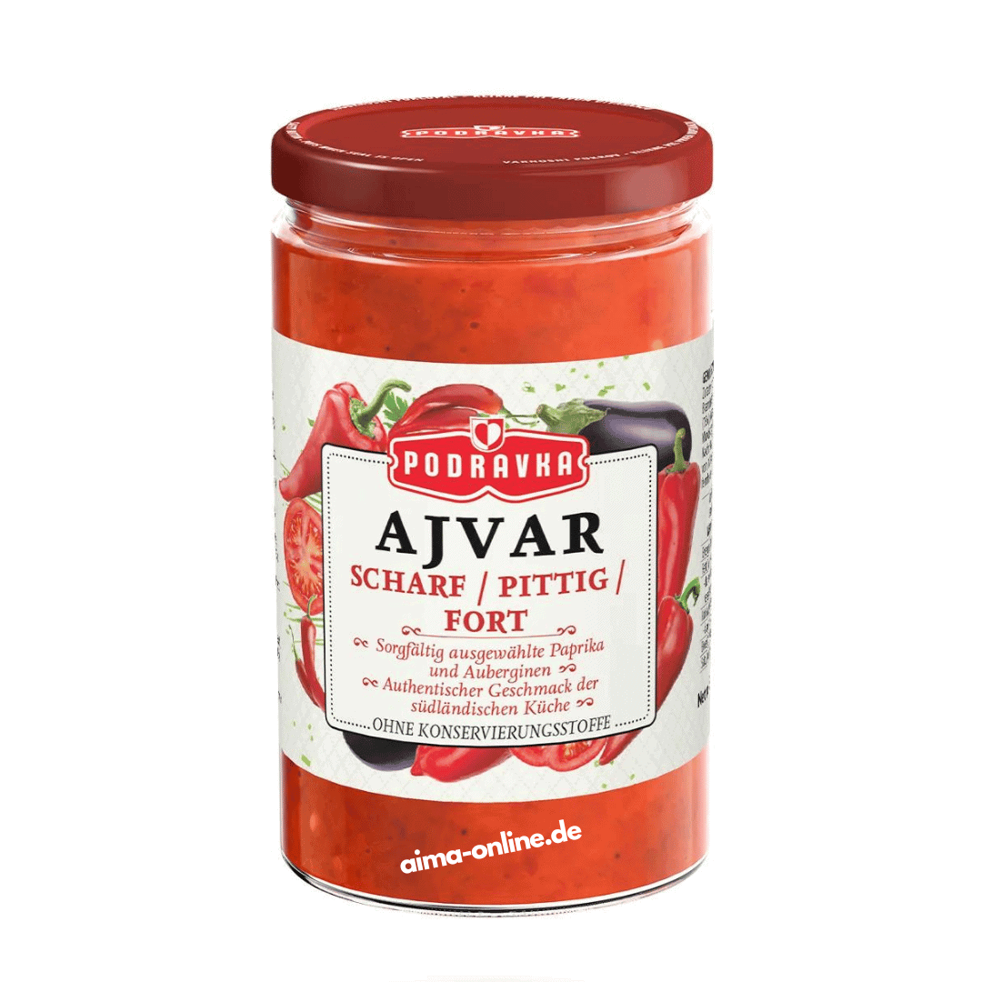 Podravka Ajvar scharf 350g