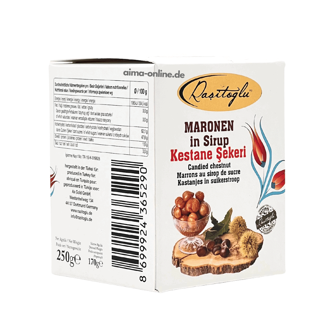 Rasitoğlu kestane şerbeti - Kestane Şekeri 250gr