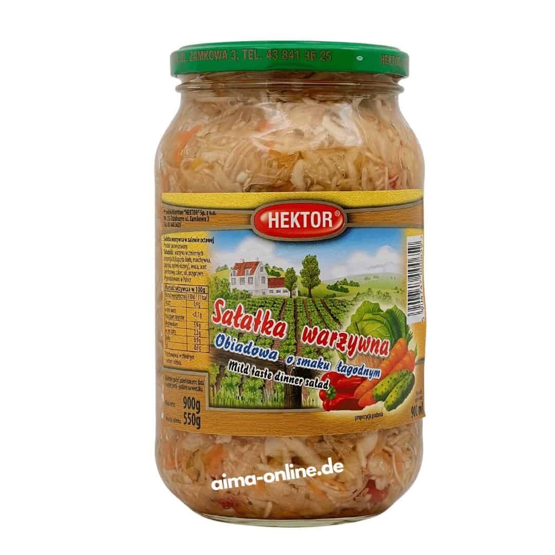 Hektor Sałatka Warzywna - Gemüse Salat 900g