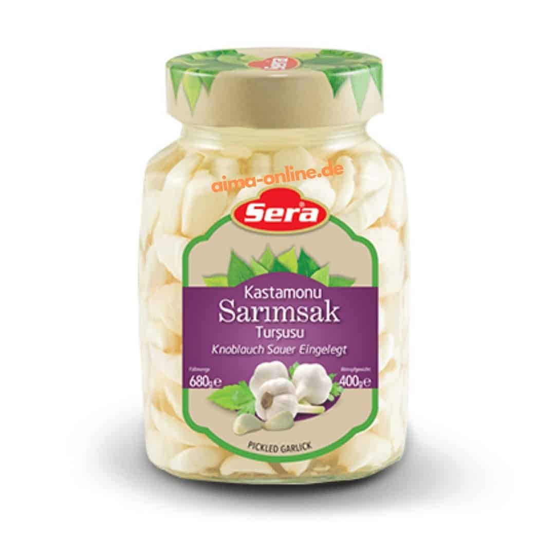 Sera Sarimsak Tursusu - eingelegte Knoblauchzehen 750g