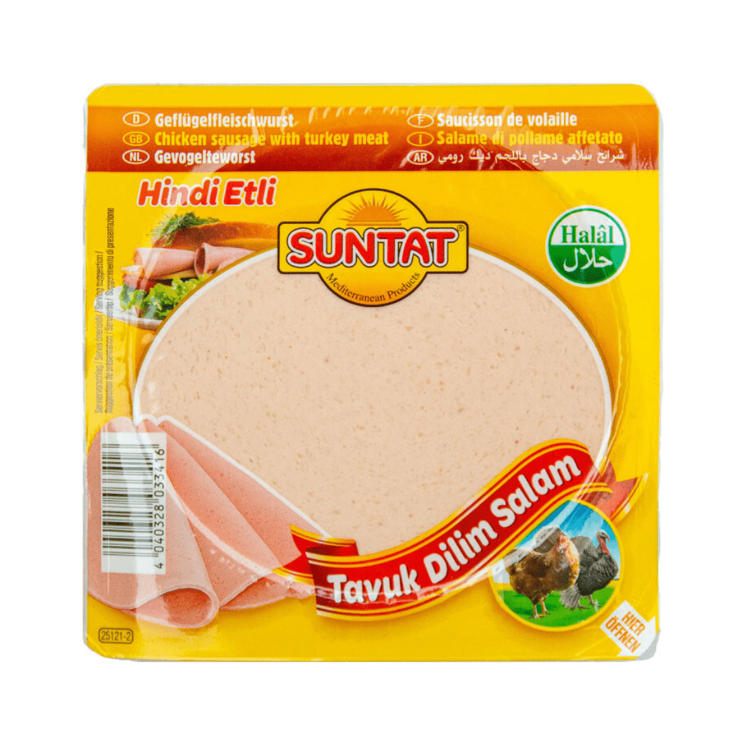 Suntat kanatlı eti sucuk salam 200gr