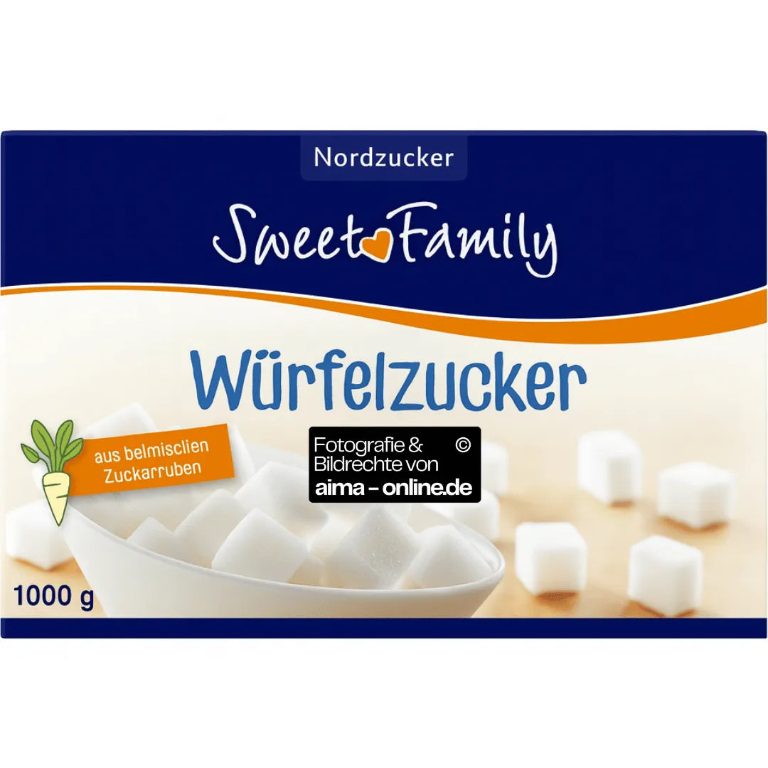 Nordzucker Sweet Family - Würfelzucker 1000g