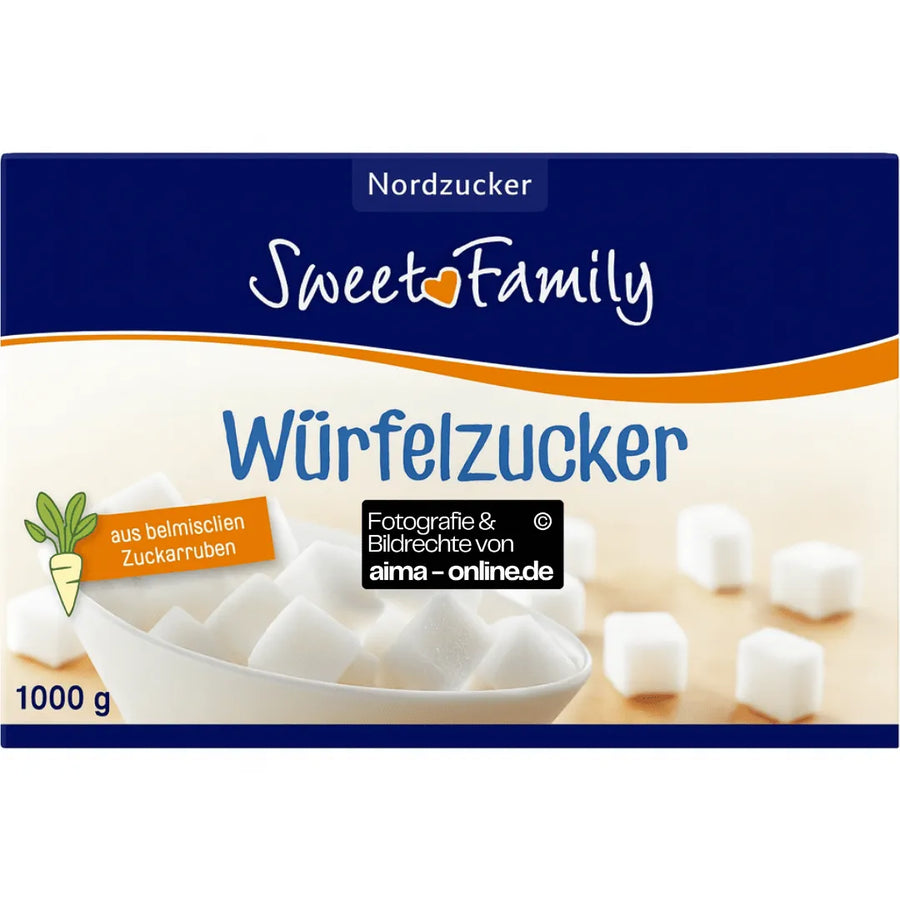 Nordzucker Sweet Family - Würfelzucker 1000g