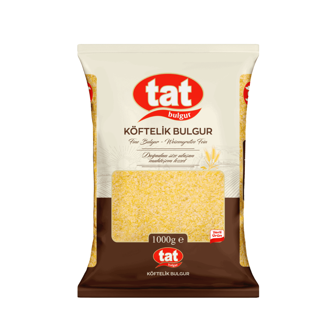 Tat Köftelik Bulgur - buğday kabuğu çıkarılmış tane ince 1000gr